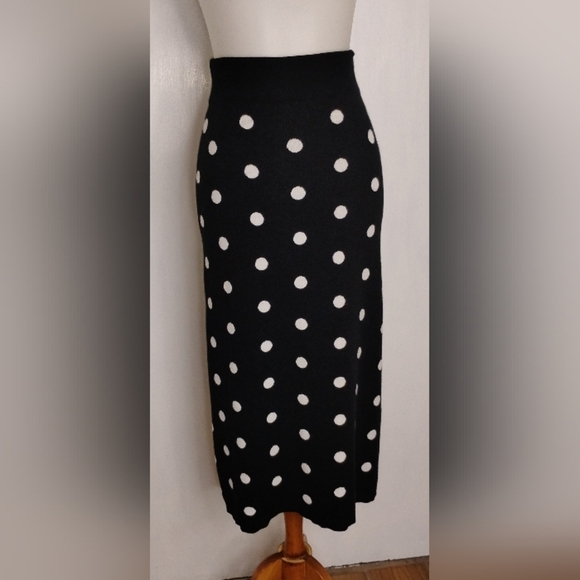 VICTOR GELMAUD POLKADOT MIDI SKIRT - Picture 5 of 8